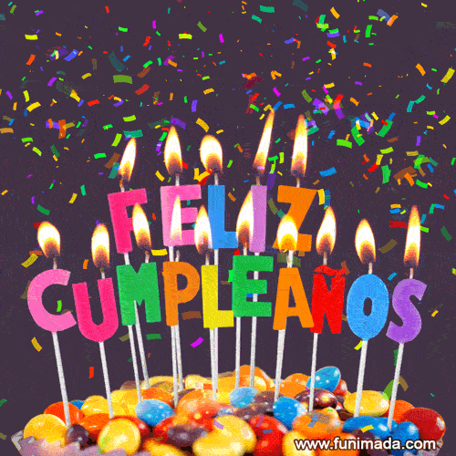 Pastel de feliz cumpleanos con velas de letras - Pastel de feliz cumpleaños con velas de letras