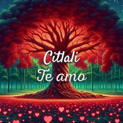 Imagen romántica destacada con nombre Citlali