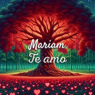 Te Amo Mariam - Imagen romántica destacada Imagen romántica destacada con nombre Mariam