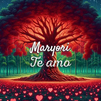 Imagen romántica destacada con nombre Mary