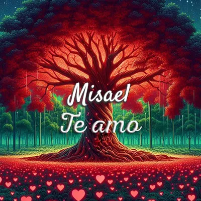 Te Amo Misael - Imagen romántica destacada Imagen romántica destacada con nombre Misael