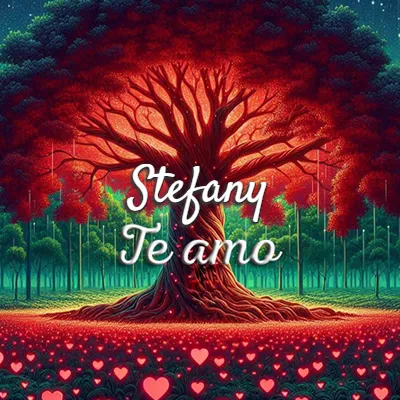Te Amo Stefany - Imagen romántica destacada Imagen romántica destacada con nombre Stefany