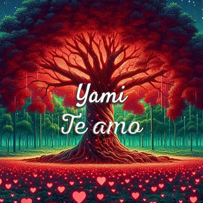 Te Amo Yami - Imagen romántica destacada Imagen romántica destacada con nombre Yami