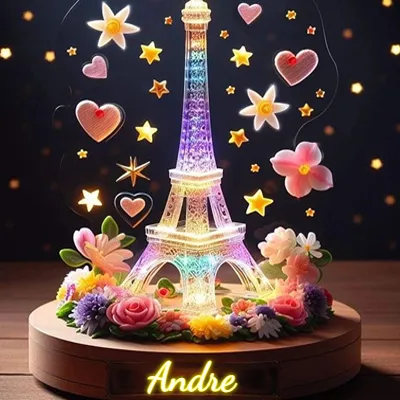 Imagen romántica para Andre - Diseño 1