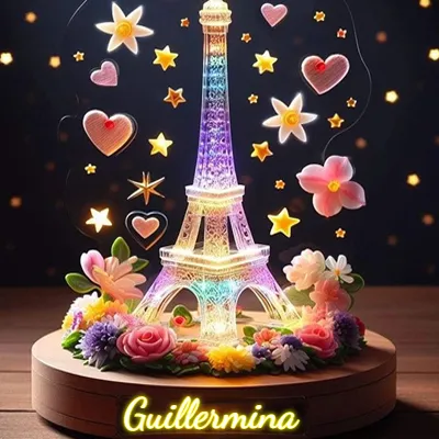 Imagen romántica para Guillermina - Diseño 1