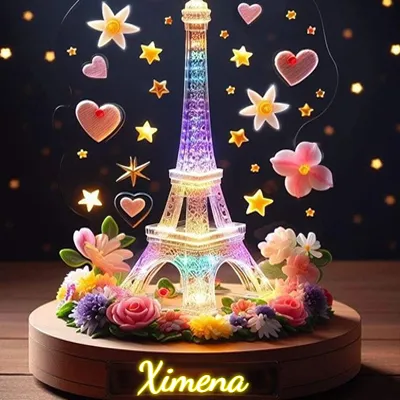 Imagen romántica para Ximena - Diseño 1