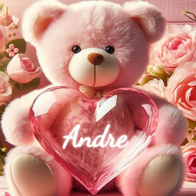 Imagen romántica para Andre - Diseño 2