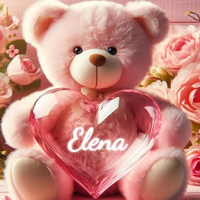 Imagen romántica para Elena - Diseño 2