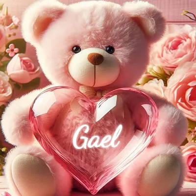 Imagen romántica para Gael - Diseño 2