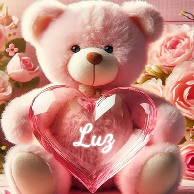 Imagen romántica para Luz - Diseño 2