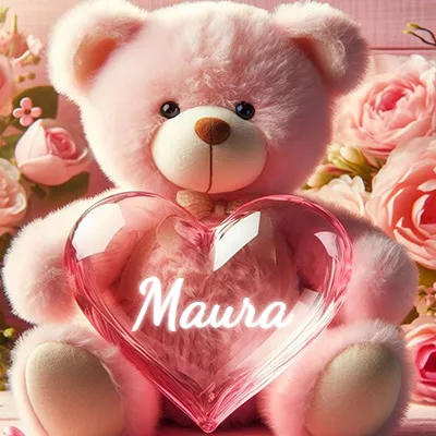 Imagen romántica para Maura - Diseño 2