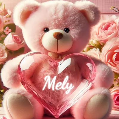 Imagen romántica para Mely - Diseño 2