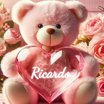 Imagen romántica 2 con nombre Ricardo Imagen romántica para Ricardo - Diseño 2