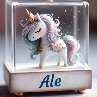 Imagen romántica para Ale - Diseño 3