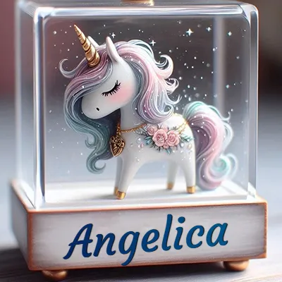 Imagen romántica para Angelica - Diseño 3