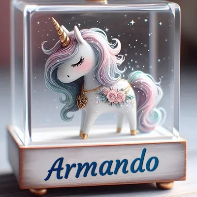Imagen romántica para Armando - Diseño 3