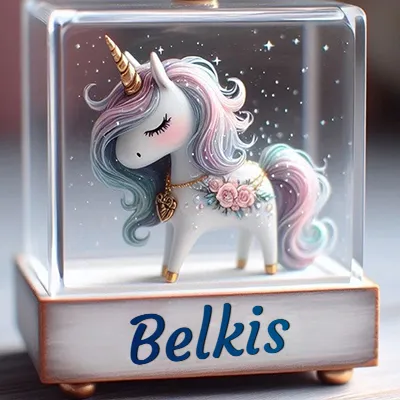 Imagen romántica para Belkis - Diseño 3