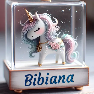 Imagen romántica para Bibiana - Diseño 3