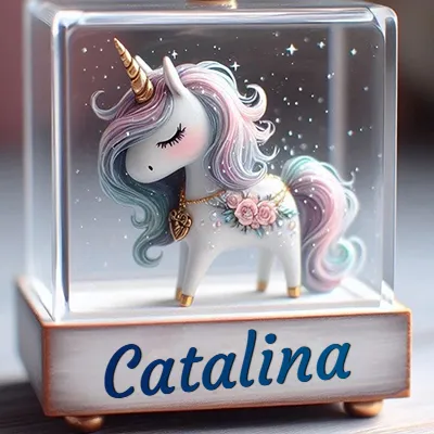 Imagen romántica para Catalina - Diseño 3