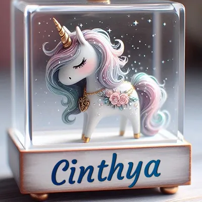 Imagen romántica para Cinthya - Diseño 3