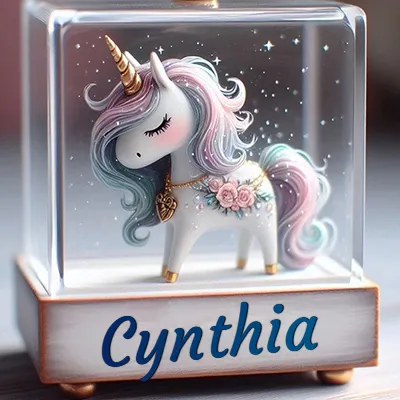Imagen romántica para Cynthia - Diseño 3