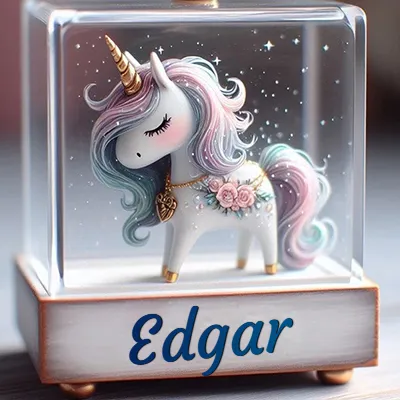 Imagen romántica 3 con nombre Edgar Imagen romántica para Edgar - Diseño 3