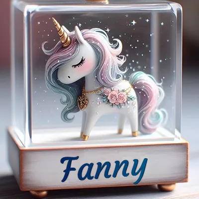 Imagen romántica para Fanny - Diseño 3