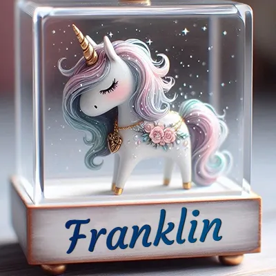 Imagen romántica para Franklin - Diseño 3