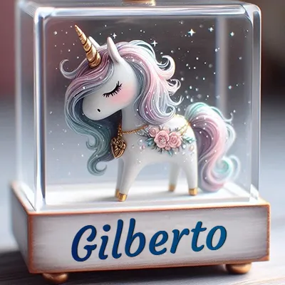 Imagen romántica 3 con nombre Gilberto Imagen romántica para Gilberto - Diseño 3