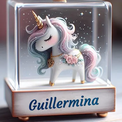 Imagen romántica para Guillermina - Diseño 3