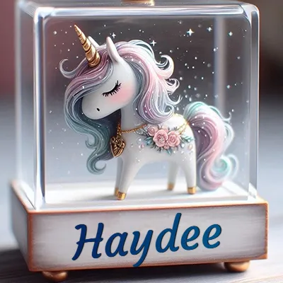 Imagen romántica 3 con nombre Haydee Imagen romántica para Haydee - Diseño 3