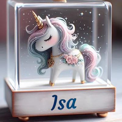 Imagen romántica para Isa - Diseño 3