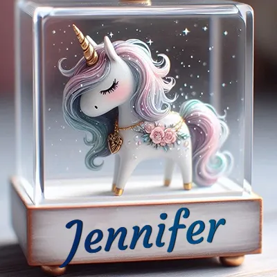 Imagen romántica para Jennifer - Diseño 3