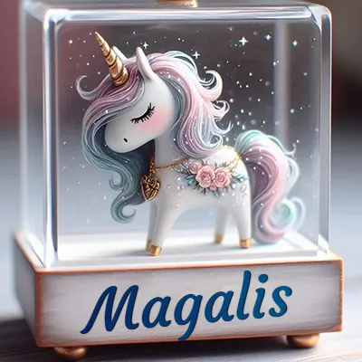Imagen romántica para Magalis - Diseño 3