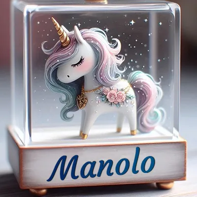 Imagen romántica para Manolo - Diseño 3