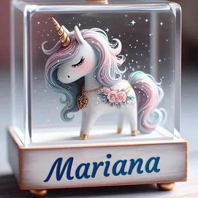 Imagen romántica para Mariana - Diseño 3