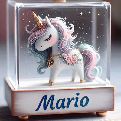 Imagen romántica 3 con nombre Mario Imagen romántica para Mario - Diseño 3