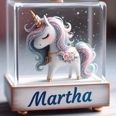 Imagen romántica para Martha - Diseño 3