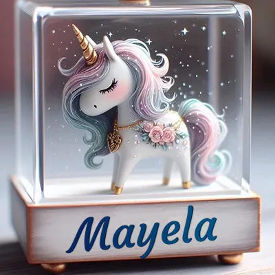 Imagen romántica 3 con nombre Mayela Imagen romántica para Mayela - Diseño 3