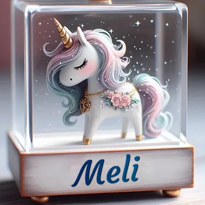 Imagen romántica para Meli - Diseño 3