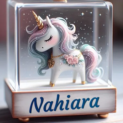 Imagen romántica 3 con nombre Nahiara Imagen romántica para Nahiara - Diseño 3