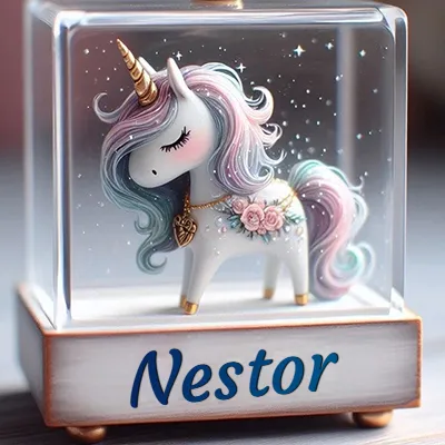 Imagen romántica para Nestor - Diseño 3
