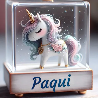 Imagen romántica para Paqui - Diseño 3