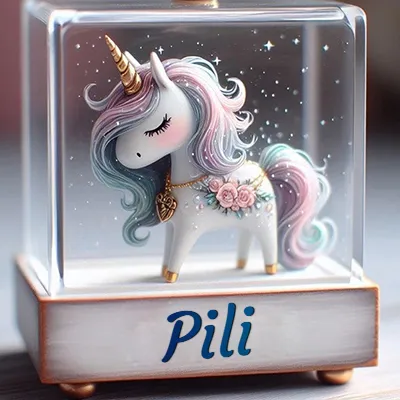 Imagen romántica para Pili - Diseño 3