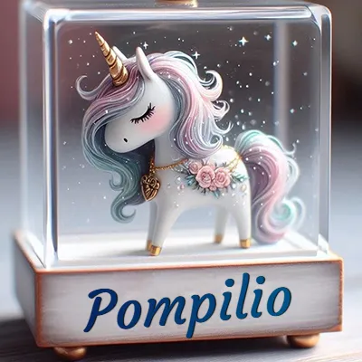 Imagen romántica para Pompilio - Diseño 3