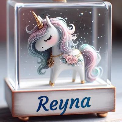 Imagen romántica para Reyna - Diseño 3