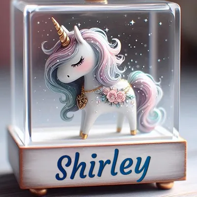 Imagen romántica 3 con nombre Shirley Imagen romántica para Shirley - Diseño 3