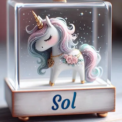 Imagen romántica para Sol - Diseño 3