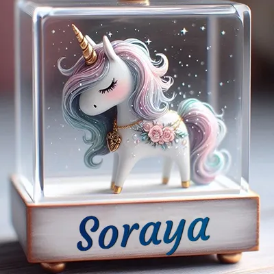 Imagen romántica para Soraya - Diseño 3