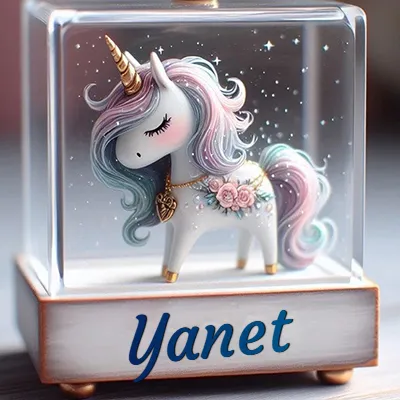 Imagen romántica para Yanet - Diseño 3